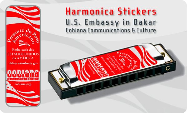 Harmonica Stickers